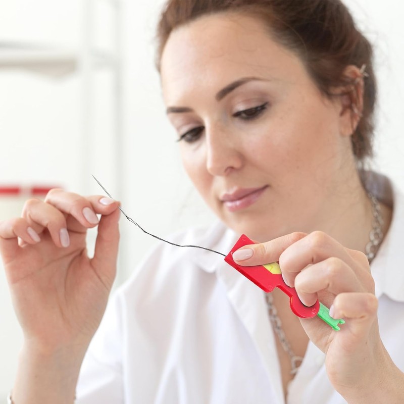 5 Pcs Automatic Needle Threaders – 2025 New Plastic Hand