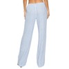 Cali1850 Women's Printed Linen Pants - 30" Inseam Drawstring Elastic