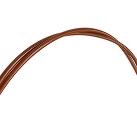 NISSEN Stainless Steel Shift Outer Cable (Soft Type) (Outer Diameter: 0.2 inches (4 mm), Length: 6.6 ft (2 m) [Pure Orange]