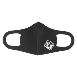 Spell War Mask, Yuji Tiger Cane, Kids, Junior, Kids, Washable, Antibacterial, Odor Resistant, Absorbent and Quick Drying, 0.4 inches (1 cm), Black