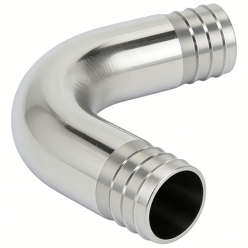 Closmos Stainless Steel 304 Sanitary Hose Barb Fitting 1-1/4" Barbed