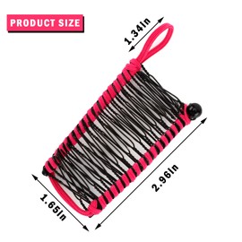 Enodny Vintage Banana Hair Clips, 4 Pcs Premium Metal Hair Clip with 20 Teeth, Hairpins Hair Accessories for Natural Curly Thick Wavy Curly Hair Ponytail Style, Pink, Purple, Rose red, Light coffee