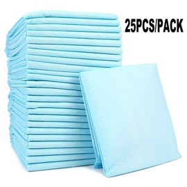 25 Disposable Mats 40x60cm Baby Potty Training Pads Sheet Bed Pee Underpads Changing Sheets