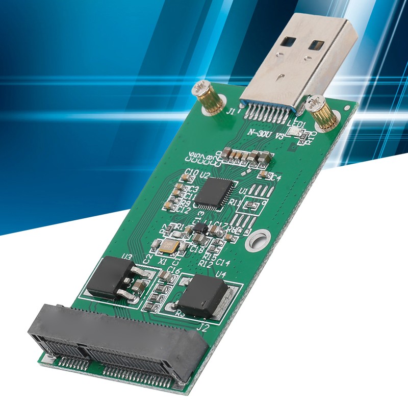 Riser Card PCBA Conveter Adapter MSATA SSD to USB 3.0