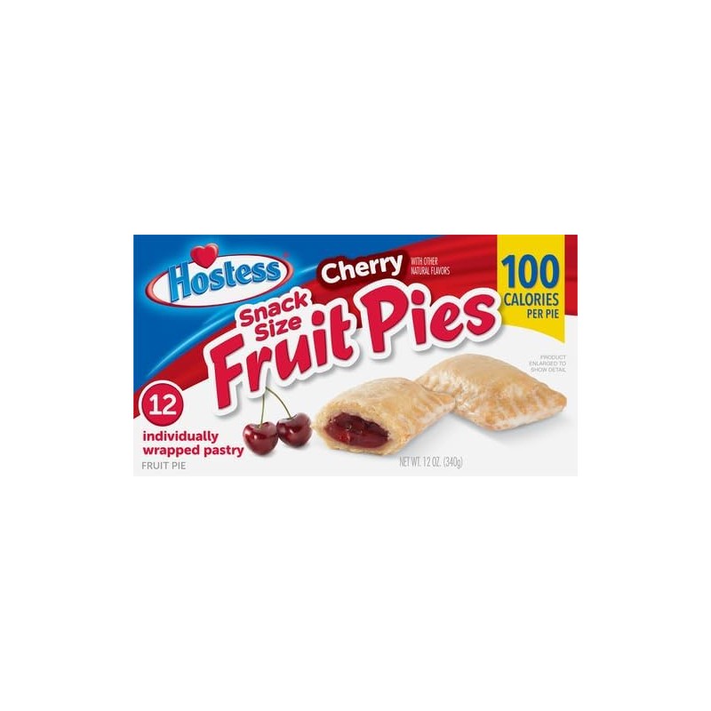 Hostess Snack Size Fruit Pies 12oz (Cherry)