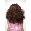 WIG ME UP - LM-153-33# LOCKENPRACHT Perücke mit Stirnband BRAUN