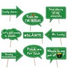 HOWAF St Patrick's Day Photo Booth Props Glasses Masks Hat