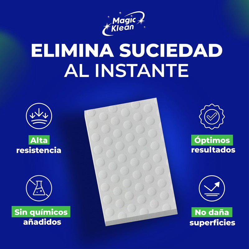Magic Klean – Esponja MÁGICA Borrador de Manchas, Elimina rayones