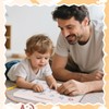 LovesTown Double Sided Magnetic Alphabet Tracing Board ABC Letter Learning