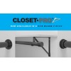 Closet Pro CD-0024-18/30WT Heavy Duty Adjustable Rod, 18 by 30-Inch,