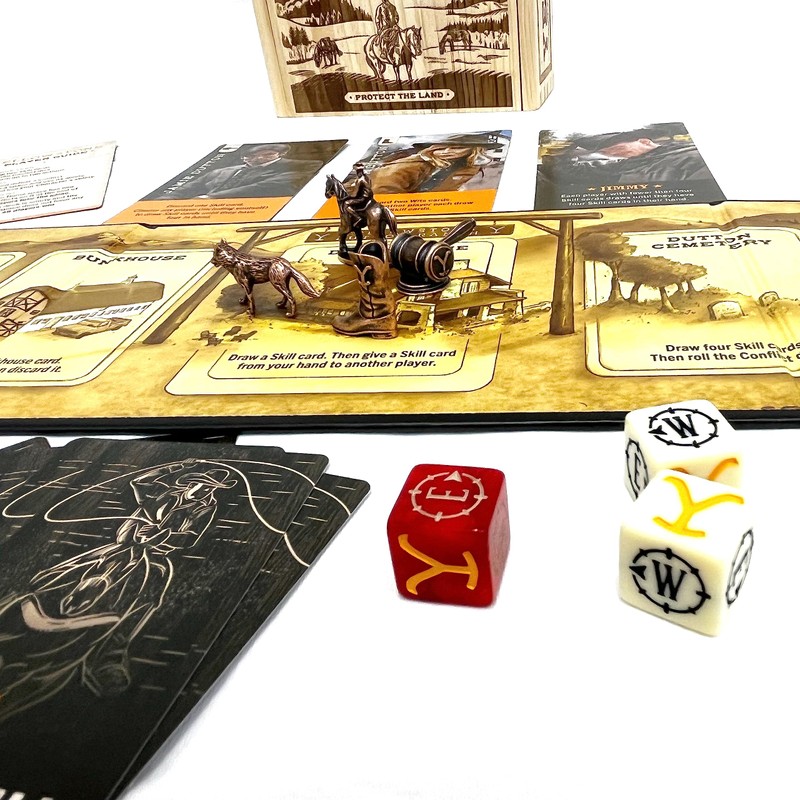 Buffalo Games - Yellowstone – The Cooperative Board Game for