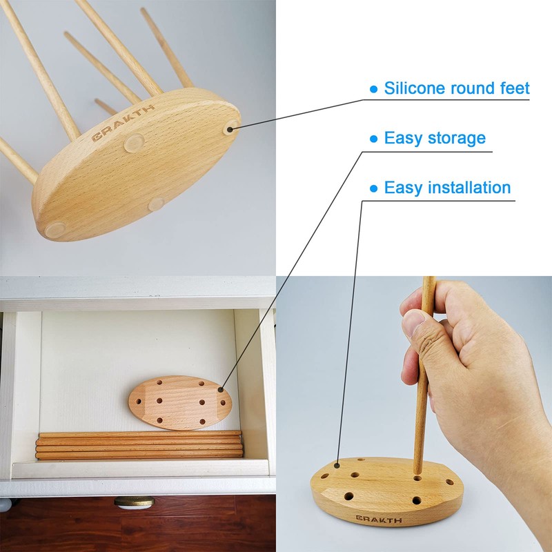 CRAKTH Plastic Bag and Bottle Drying Rack, Reusable Ziplock and