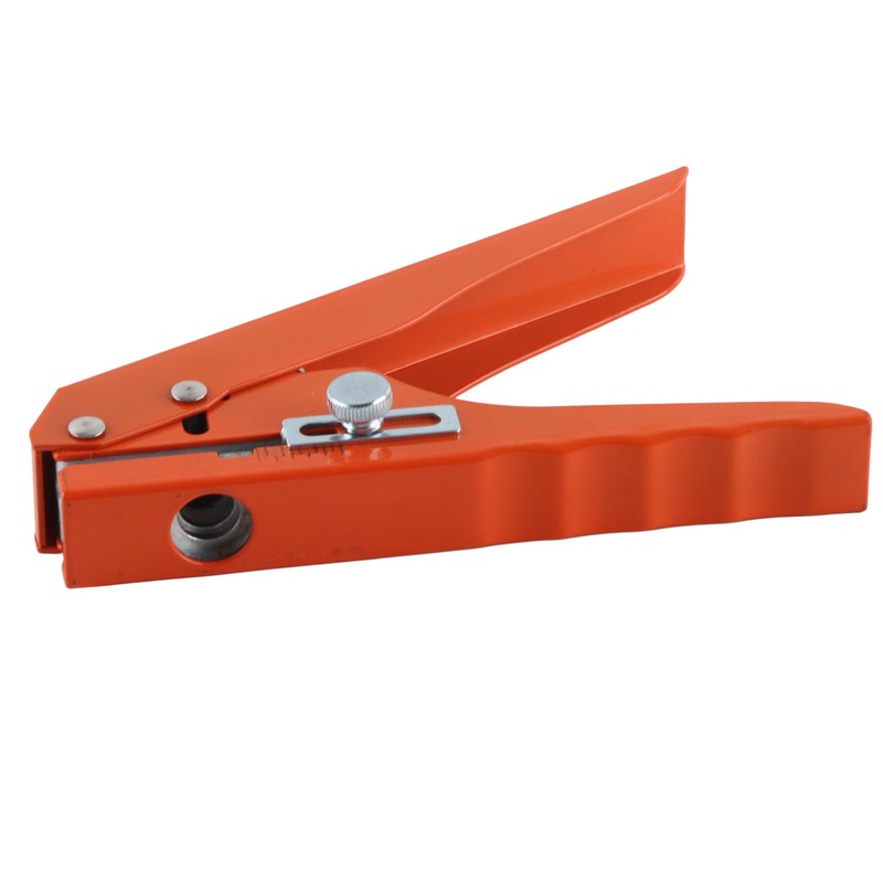 Single Hole Punch Heavy Duty Handheld Edge Banding Punching Pliers
