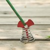 Alnicov 10 Pcs Fishbone Deck Anchor with Spring Buckle for