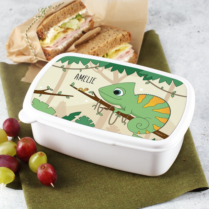 Striefchen® Lunch Box for Boys with Name of Choice –