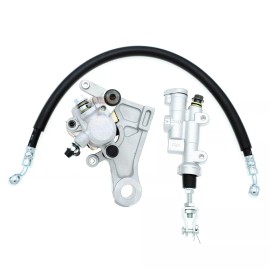 ALTAYE Rear Brake Caliper Master Cylinder & Hose Assembly for Honda CRF150R CRF150RB