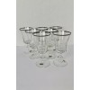 Gorham Lot Of 7 First Lady Reizart Europa Crystal Platinum