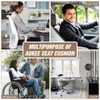 MYFAMIREA Car Seat Cushion Pad 1.2" Thick Comfort Seat Protector