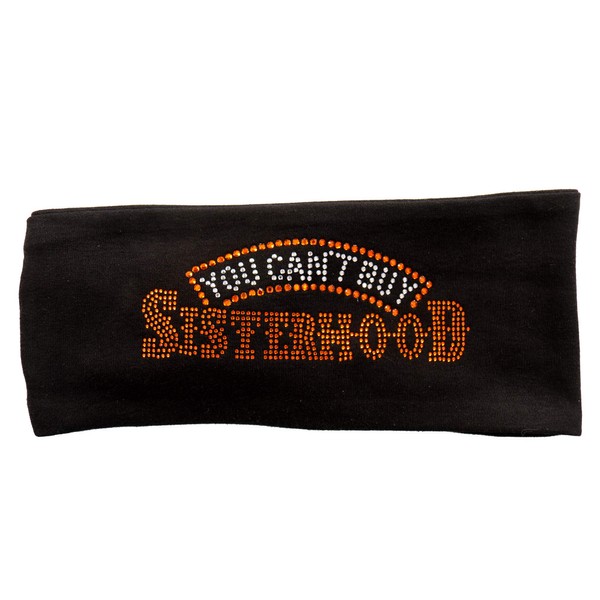 Hot Leathers Unisex-Adult You Can't Buy Sisterhood Bling Wrap (Black, One Size)