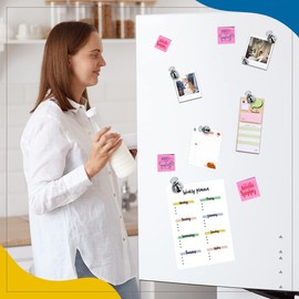 Magnetic Push Pin for Fridge, Whiteboard Magnets, Office Magnets, Small Magnets Strong Perfect to use as Refrigerator Magnets, Map Magnets, Use at Kitchen, Home or School Classroom, Pack of 20PCS