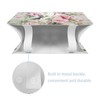 Oamsistay Hummingbird Rectangle Tissue Box Cover Modern PU Leather Rectangular