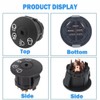 Narcilors Lawn Mower Tractor Ignition Switch with 2 Keys 4