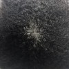 CURVE HAIR Afro Toupee For Black Men Brazilian Remy Human