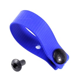 IWB Soft Belt Loops - Royal Blue – w/Heavy Duty Rubberized Nylon Pull-The-Dot Security Snaps & Mounting Hardware - Holster Loops for IWB Carry - (Fits 1.25" to 2.00" Belts (Adjustable) - (Pair)