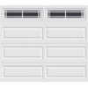 Clopay Ideal Holmes PRAIRIE 610 WHITE Replacement Window Inserts/LONG Panel
