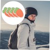 Sosoport Winter Sports Face Decal 4pcs Antifreeze Tape Breathable Allergy-