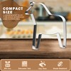 KOLIBROX Dala Horse Cookie Cutter - Traditional Swedish Design Scandinavian