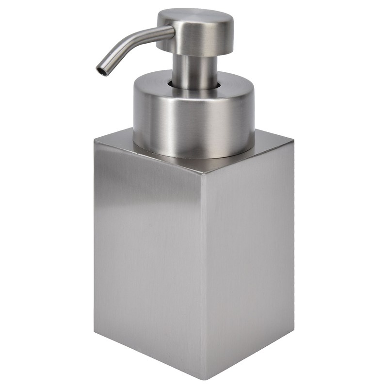 Hand Sanitizer Bottle Silver Large Capacity Non Slip 304 Stainless