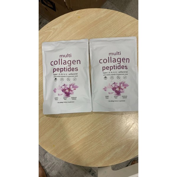 Unbranded 3Pcs Multi Collagen Peptide Powder-Hydroly