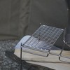 CAMPING MOON MTG-G A4 Size Lightweight Bonfire Grill, Stainless Steel,