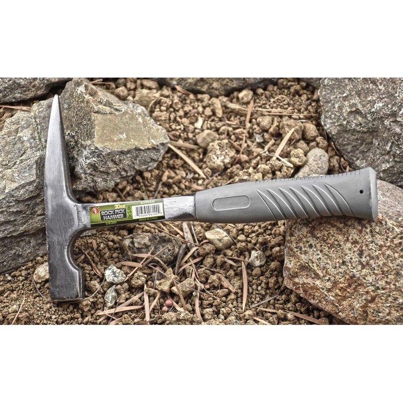 SE Solid Single Piece Drop Forged Rock Pick Hammer with