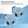 2PCS Momentary Limit Switch Self Reset Plunger Electrical Travel Switch