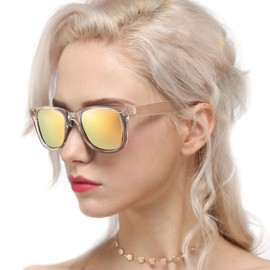 Myiaur Classic Sunglasses for Women Polarized Driving Anti-Glare UV Protection