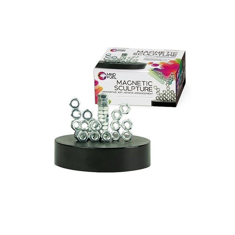 Funtime Gifts Magnetic Sculpture – Create Endless Artistic Designs with