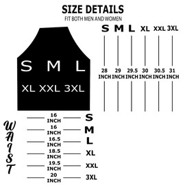 ER Direct Womens Home Work Kitchen Catering Cleaning Bar Plus Size Plain Coloured Large Pocket Side Fastening Tabard Apron (Black/White, M)