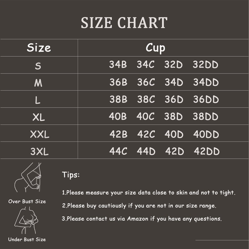 Gailife 3 Pack Nursing Bras for Women Full Coverage Comfort