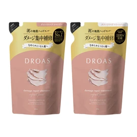 Droas Refill Set | Renewal [Damage Repair] Shampoo Treatment, Refill Set, Refresh Floral Scent, Damage, Mud, Muddle, Damage Care, Finger