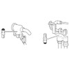 SANEI Toilet Parts Ball Tap Valve Body for SANEI Water