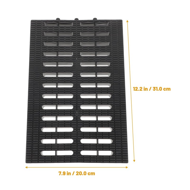 DOITOOL Plastic Grid for Simply Drainage Grating Channel Grid Ideal