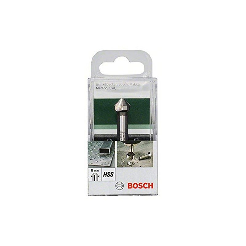 Bosch 2609255122 12 x 56mm Countersink HSS 3-Cutting Edges M6