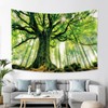 Nature Forest Thick Tree Wall Tapestry Extra Large 3D Print