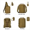 UNISTRENGH Tactical Military Sling Bag Chest Pack Molle Daypack Backpack