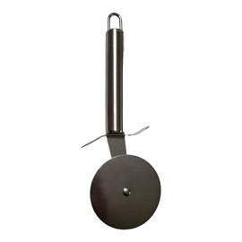 Pizza Cutter Wheel, Stainless Steel, 10 x 25 x 18 cm, (Silver)