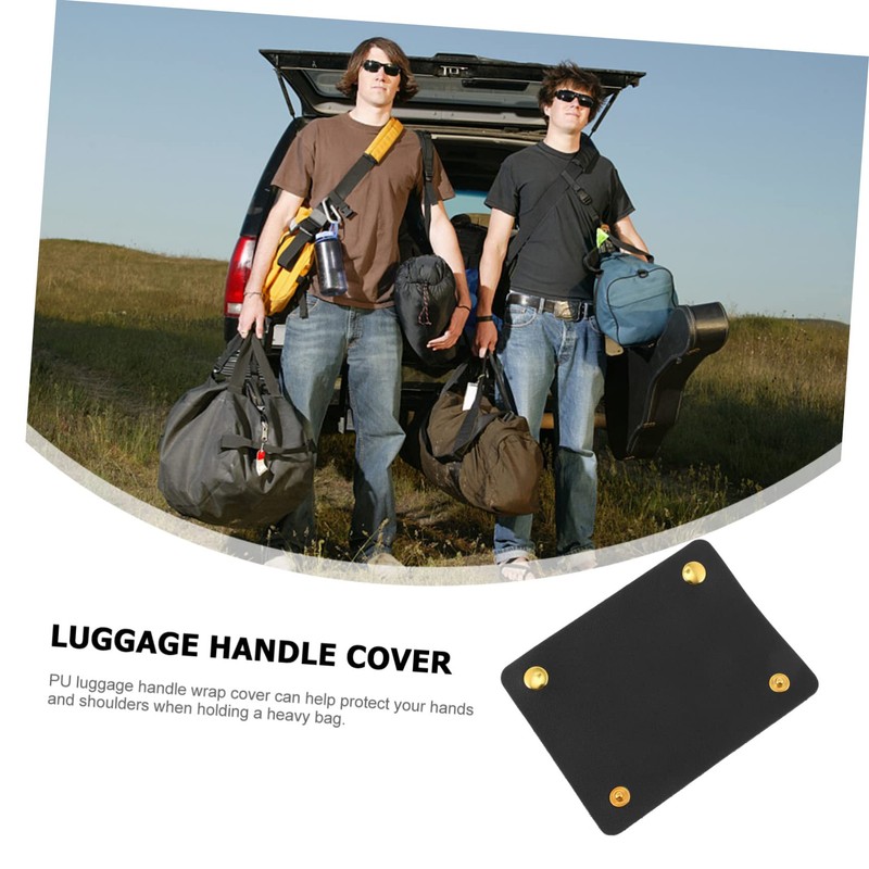 KOMBIUDA Bag Handle Protector PU Leather Handle Cover for Handbags