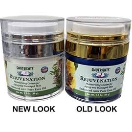 Montana Emu Ranch - Crema rejuvenecedora de 1.7 oz - Mejorado con aceite de emu puro