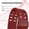 Black Natural Resin Replacement Watch Strap for Casio G-Shock Master